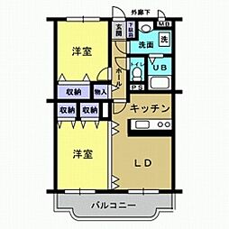 プリムヴェールＣ 202号室