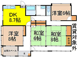市貝町文谷戸建 1号室