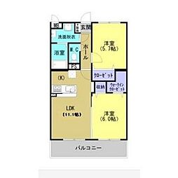 Ｓｈｅｚ　Ｍｏｉ　川中子（シェモアかわなご） 302号室