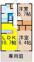 プリムヴェールＢ 102号室