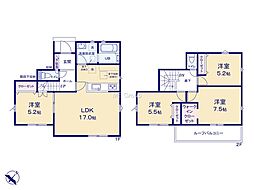 日野市百草23-1期　新築戸建　全3棟　2号棟
