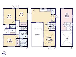 藤沢市鵠沼橘2丁目　新築戸建　全2棟　A号棟