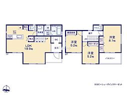 エスポワール二本松VII 新築戸建 全6棟 1号棟