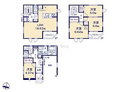 藤沢市湘南台4丁目4期　新築戸建　全2棟　2号棟