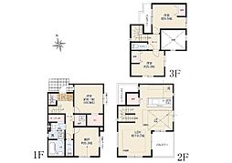 海老名市上郷3丁目2期　新築戸建　全4棟　3号棟