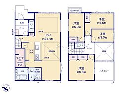 相模原市南区双葉2丁目4期　新築戸建　全1棟