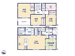 秦野市南矢名第17　新築戸建　全8棟　7号棟