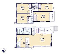 鎌倉市台4丁目2期 新築戸建 全2棟 2号棟
