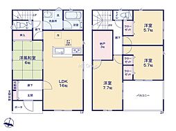 南足柄市塚原第35 新築戸建 全3棟 2号棟