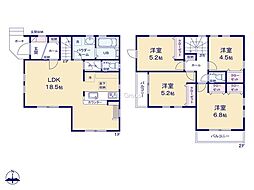 相模原市南区南台6丁目4期　新築戸建　全2棟　1号棟