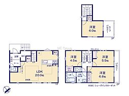 横浜市港北区鳥山町　第1期　新築戸建　全6棟　B号棟