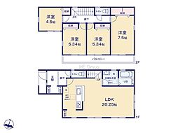 横浜市金沢区六浦3丁目 新築戸建 全2棟 1号棟