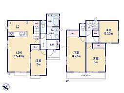横浜市磯子区栗木3丁目　新築戸建　全3棟　2号棟
