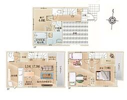 川崎市川崎区浅田4丁目2期　新築戸建　全2棟　1号棟