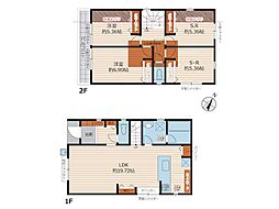 大和市南林間8丁目2期 新築戸建 全3棟 A号棟