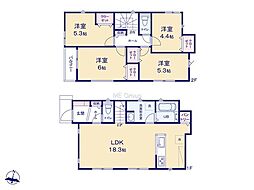 横浜市港南区東永谷3丁目7期　新築戸建　全4棟　1号棟