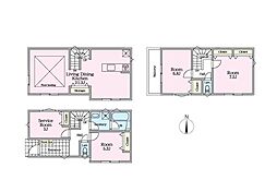 川崎市宮前区西野川2丁目　新築戸建　全6棟　F号棟