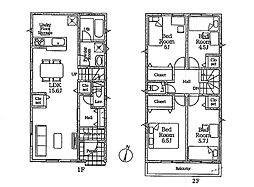 厚木市及川1丁目第10 新築戸建 全2棟 2号棟
