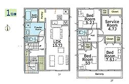 綾瀬市上土棚北4丁目第25 新築戸建 全4棟 1号棟