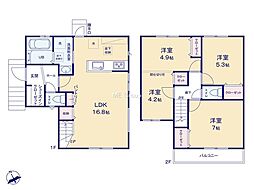 三浦市三崎町諸磯　新築未入居戸建　全4棟　3号棟
