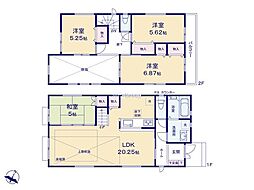 横浜市磯子区洋光台6丁目2　新築戸建　全2棟　2号棟