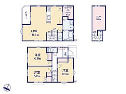 横浜市南区六ッ川2丁目4　新築戸建　全1棟