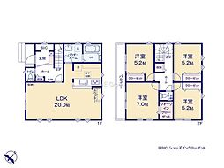 藤沢市善行6丁目1期　新築戸建　全3棟　3号棟