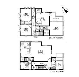 横浜市港南区笹下6丁目2期　新築戸建　全1棟