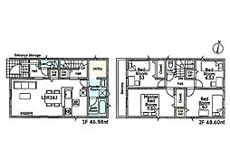 中郡大磯町国府本郷第20 新築戸建 全2棟 1号棟