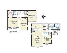 茅ヶ崎市赤羽根第1期 新築戸建 全1棟 1号棟