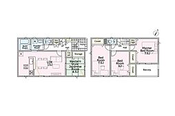 厚木市関口第17　新築戸建　全1棟　1号棟