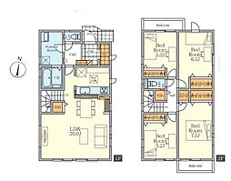 横浜市戸塚区原宿5丁目4期　新築戸建　全5棟　4号棟