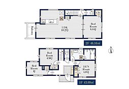 横浜市戸塚区下倉田町　新築戸建　全2棟　2号棟
