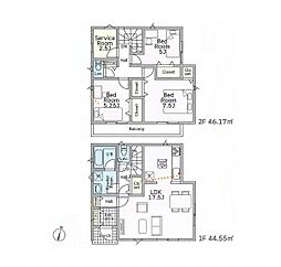 高座郡寒川町一之宮4丁目第53　新築戸建　全1棟　1号棟