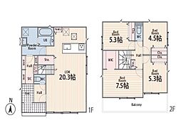 厚木市林5丁目1期　新築戸建　全3棟　3号棟