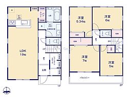 伊勢原市高森台3丁目第2　新築戸建　全2棟　1号棟