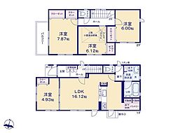 厚木市妻田北3丁目5期 新築戸建 全8棟 2号棟