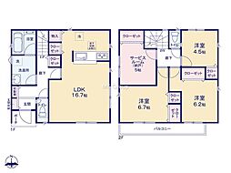 平塚市田村5丁目第46期　新築戸建　全2棟　2号棟