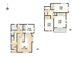 横浜市南区別所7丁目　新築戸建　全3棟　3号棟