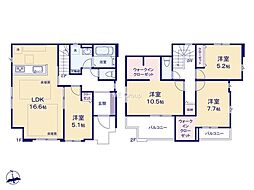 茅ヶ崎市松尾1期　新築戸建　全1棟
