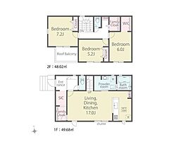 大和市上和田1期　新築戸建　全9棟　6号棟