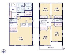 伊勢原市沼目2丁目　新築戸建　全2棟　1号棟