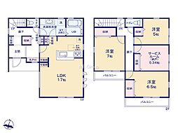 藤沢市下土棚　新築戸建　全5棟　1号棟