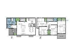 相模原市緑区二本松2丁目3期　新築戸建　全2棟　No.2