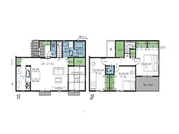 相模原市緑区二本松2丁目3期　新築戸建　全2棟　No.1