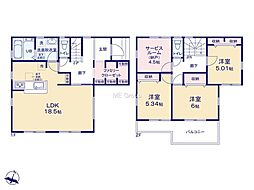 藤沢市石川6丁目　新築戸建　全8棟　2号棟