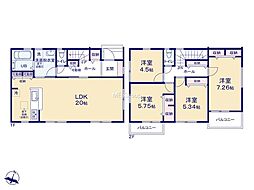 藤沢市石川6丁目　新築戸建　全8棟　4号棟