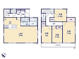 横浜市南区別所中里台　新築戸建　全9棟　6号棟