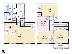 横浜市南区別所中里台　新築戸建　全9棟　8号棟