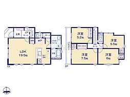 横浜市戸塚区戸塚町3期　新築戸建　全2棟　1号棟